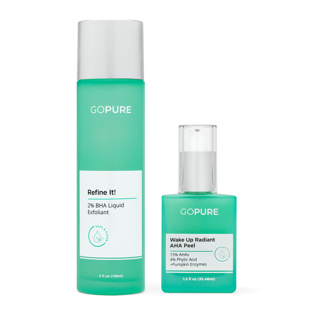 GOPURE Instant Facial Exfoliation Set