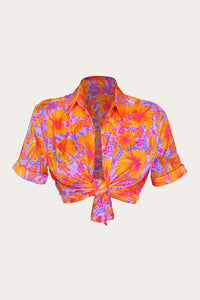 Hibiscus Button Up