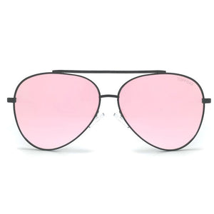 Megan - Rosegold Metal Aviator Sunglasses