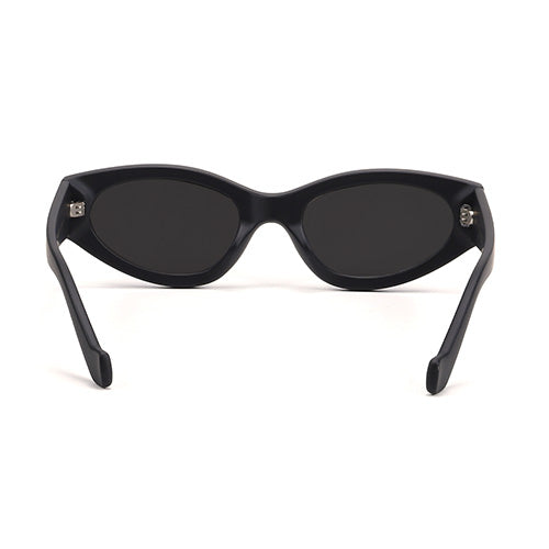 Kat x Money Moves - Black Cateye Sunglasses