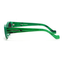 Load image into Gallery viewer, Kat x Money Moves - Green Cateye Sunglasses