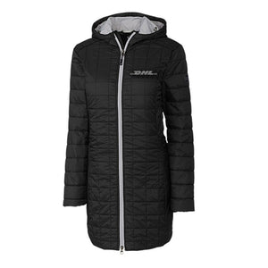 DHL Puffer Jacket - Grey trim