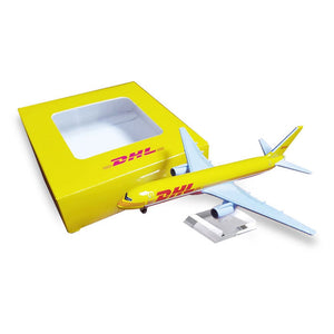 DHL Small Plane Toy Figure - Desk Accessory Decor
